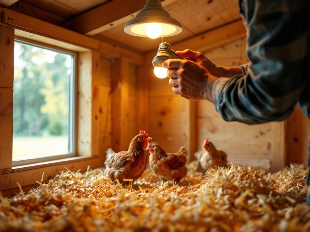 best chicken coop lights for winter - Illustration 2
