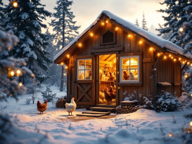 best chicken coop lights for winter