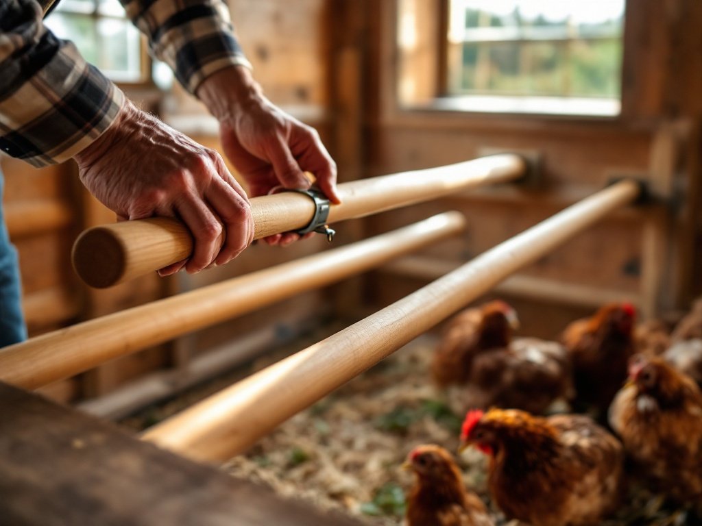 best roosting bars for chickens - Illustration 2