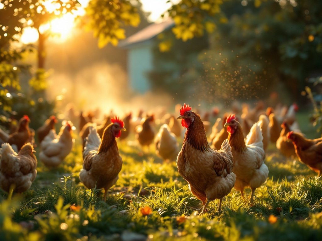 keep chickens cool in summer - Illustration 3