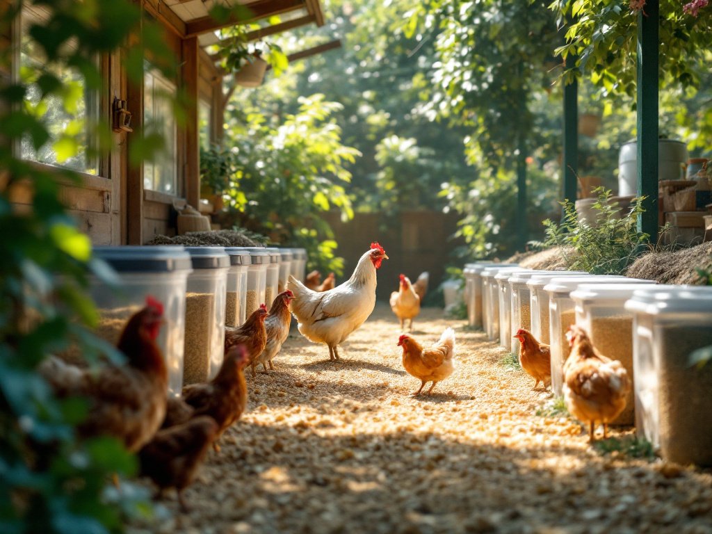 best chicken feed storage container - Illustration 3