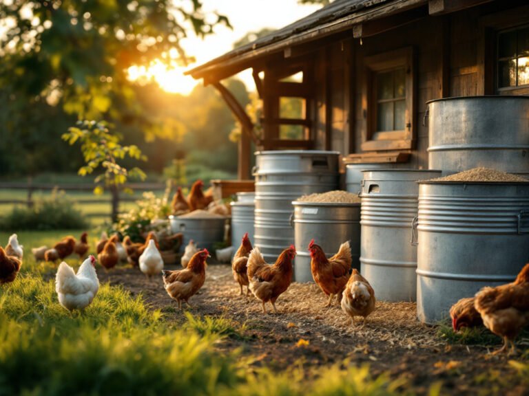 best chicken feed storage container