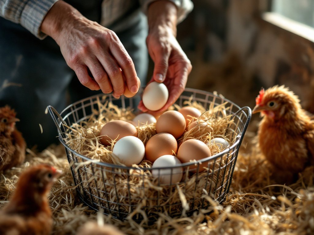 best egg collecting basket - Illustration 2