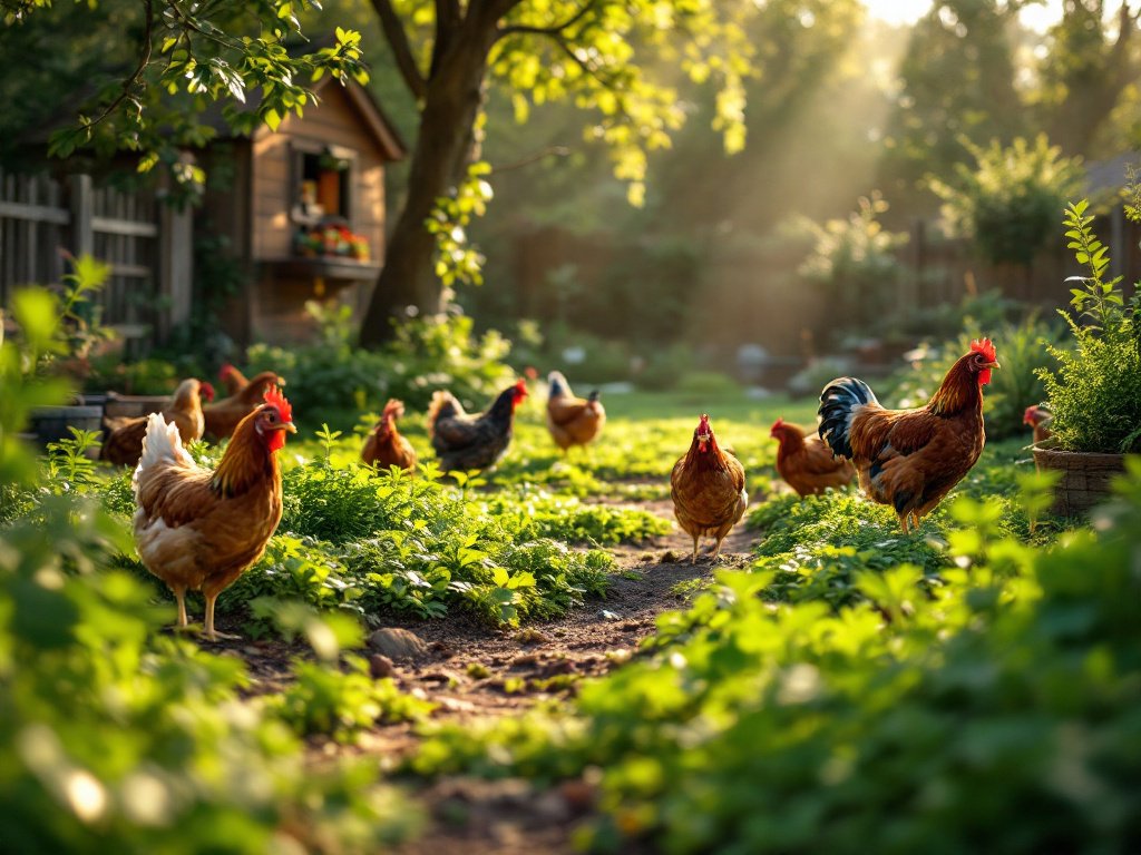 best ground cover for chicken run - Illustration 1