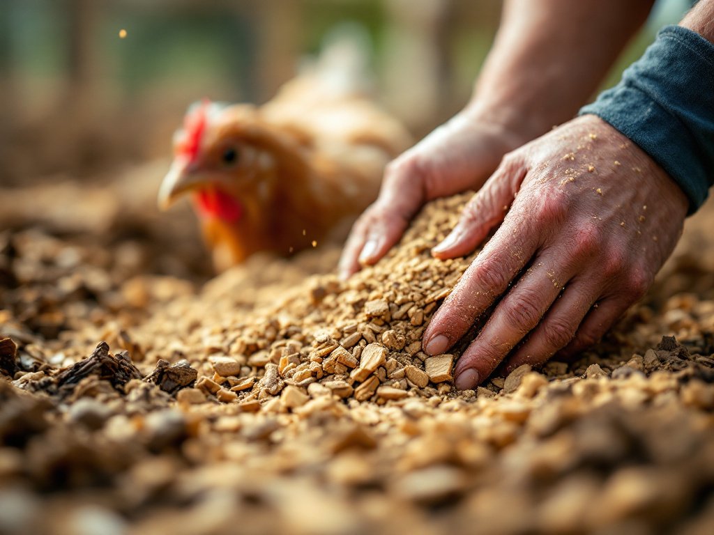 fix a muddy chicken run - Illustration 2