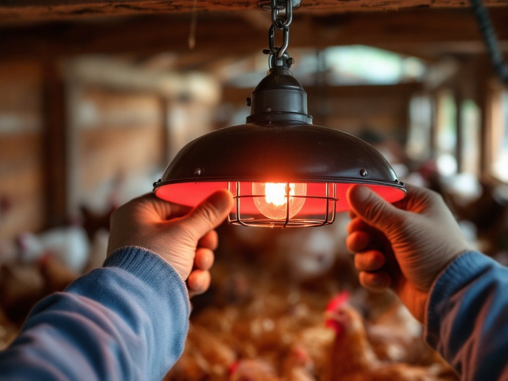 heat lamp safety chicken coop - Illustration 2