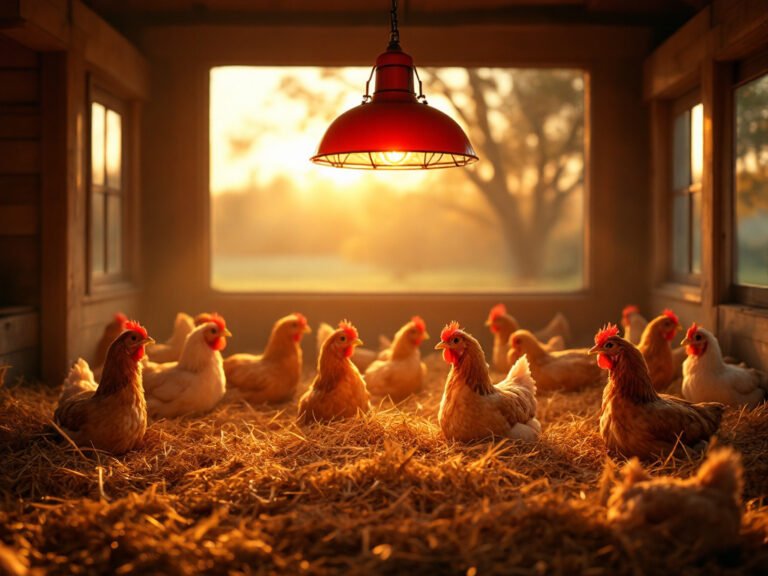 heat lamp safety chicken coop