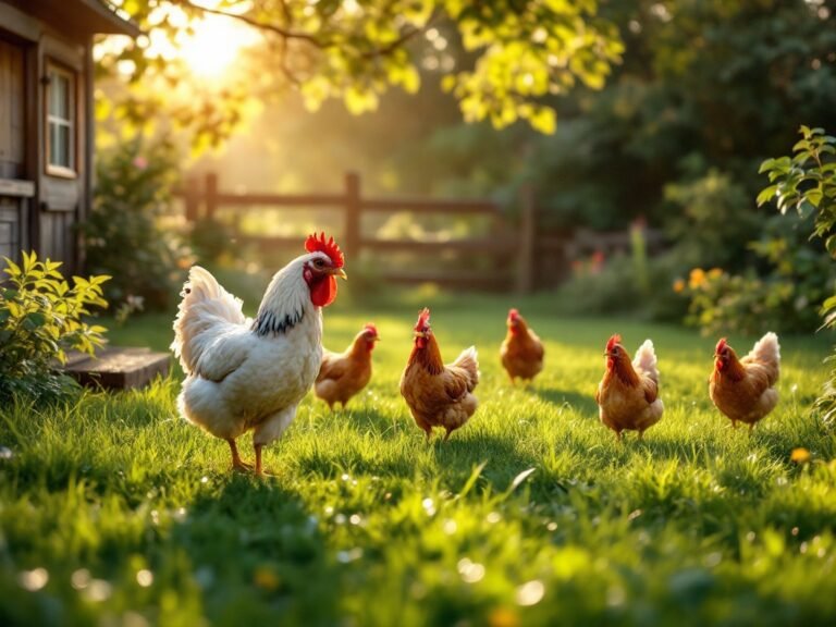 how to free range chickens safely