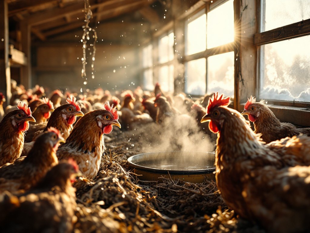 keep chicken water from freezing - Illustration 3