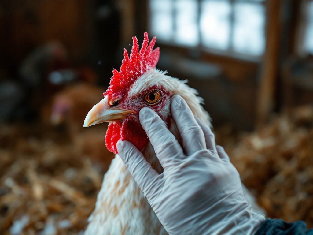 prevent frostbite on chicken combs - Illustration 2