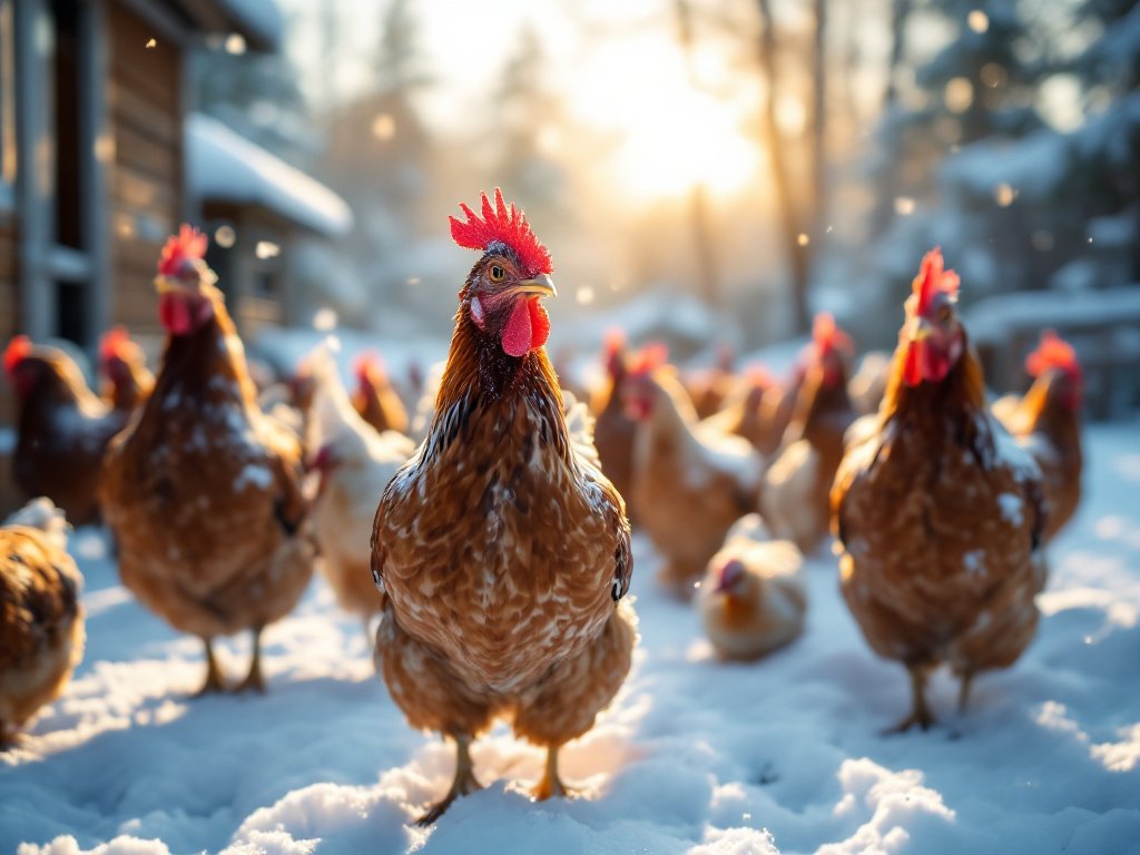 prevent frostbite on chicken combs - Illustration 3