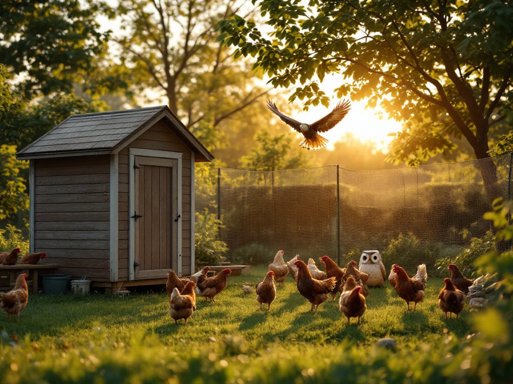 best hawk deterrent for chickens - Illustration 1