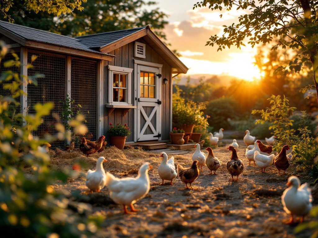 chicken coop for ducks and chickens - Illustration 3