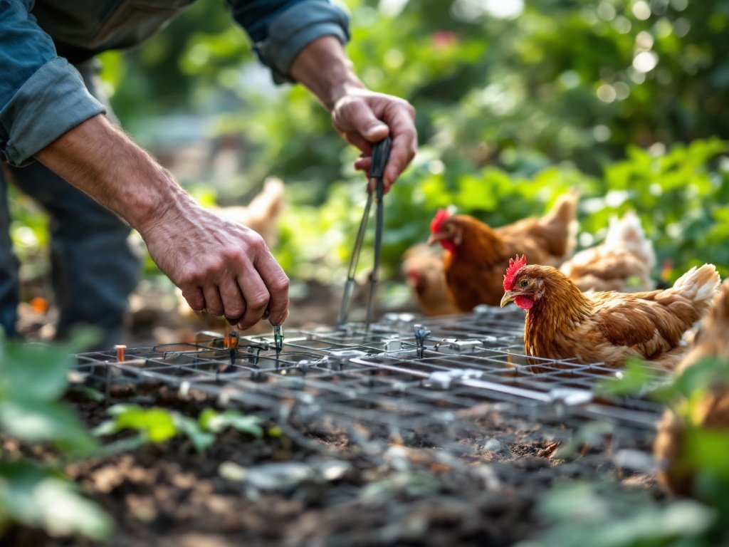 chicken tunnel for the garden - Illustration 2