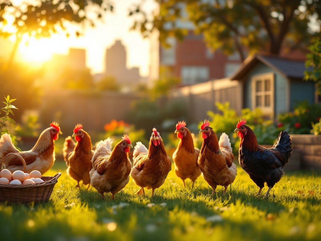 raise chickens in the city - Illustration 3