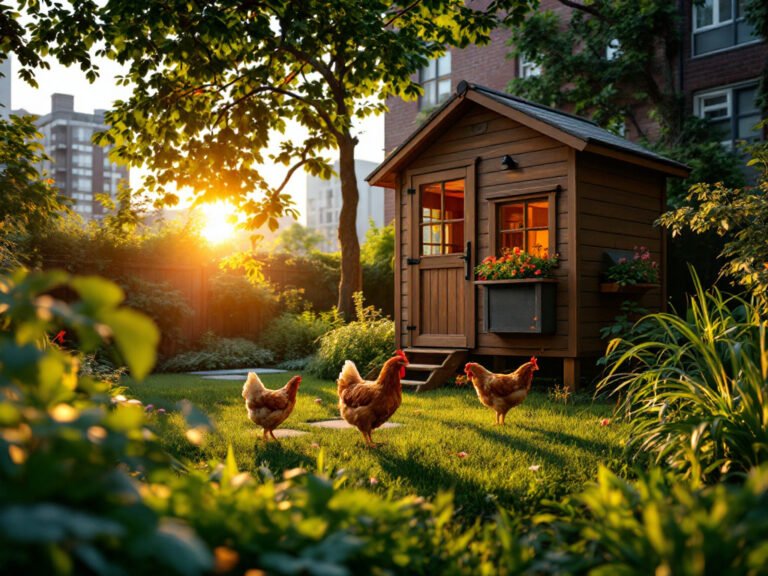raise chickens in the city