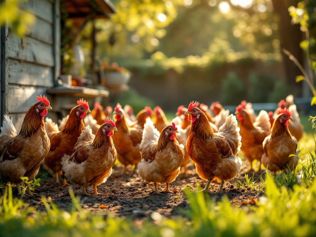 signs chickens have worms - Illustration 3