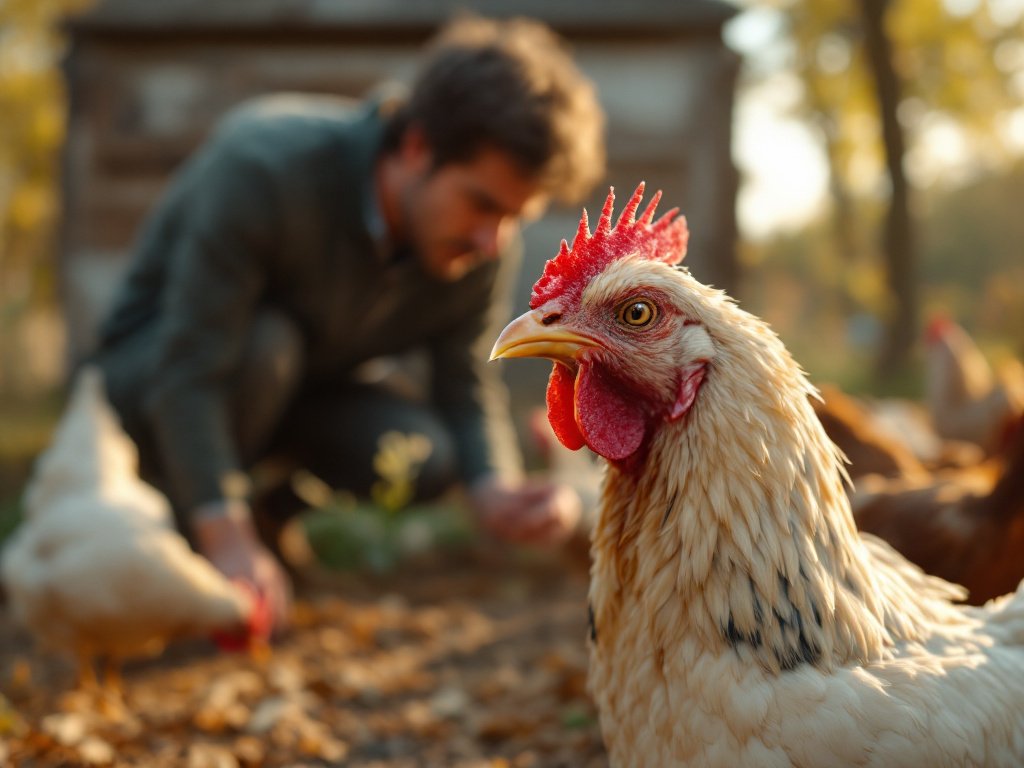 why is my chicken sneezing - Illustration 1